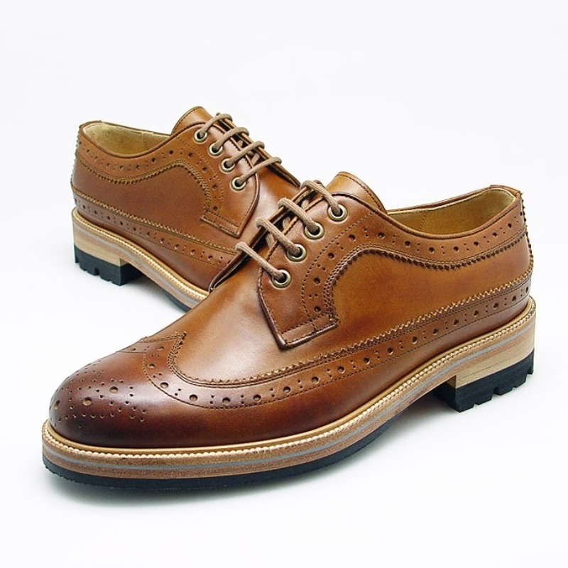 URBAN TREKKER Leather Sole WingTip Shoes (5RX 5319 MSN)